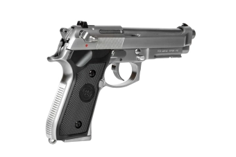 M92 Chrome pistol replica