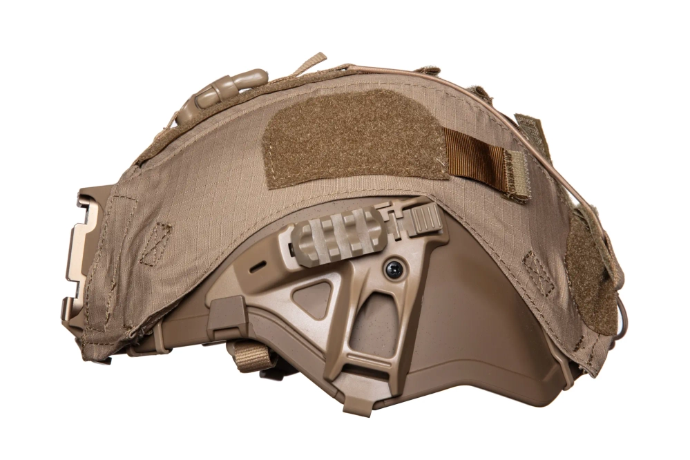 Réplica de casco FMA Sistema integrada de protección de la cabeza Tierra Oscura