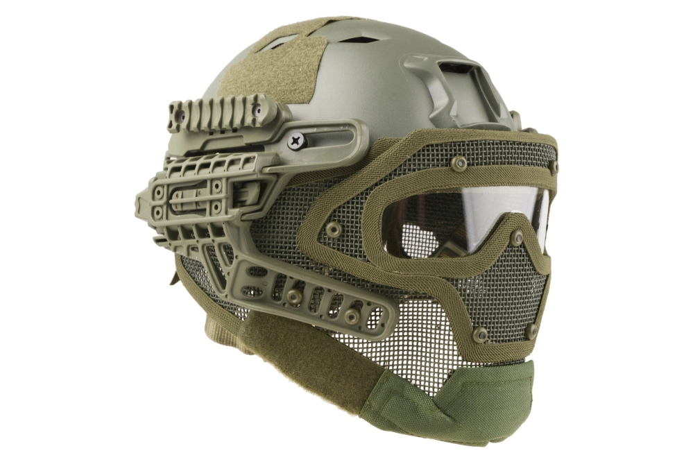 FAST Gunner (BJ) helmet replica - Olive