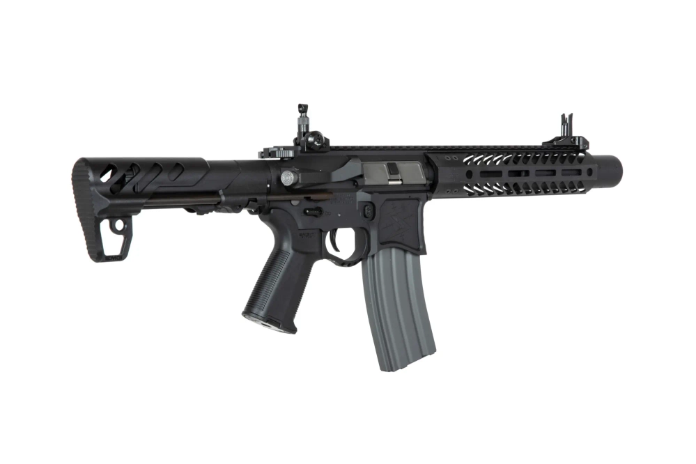 Réplique de carabine Seekins Precision 9" SBR8 avec suppresseur - Noir