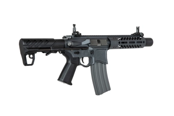 Replika karabinka SBR8 Seekins Precision 7" z tłumikiem - Szary