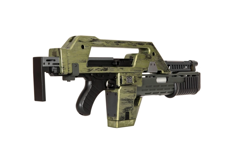 Réplique de fusil d’assaut M41A Pulse Rifle – Noir/Olive 