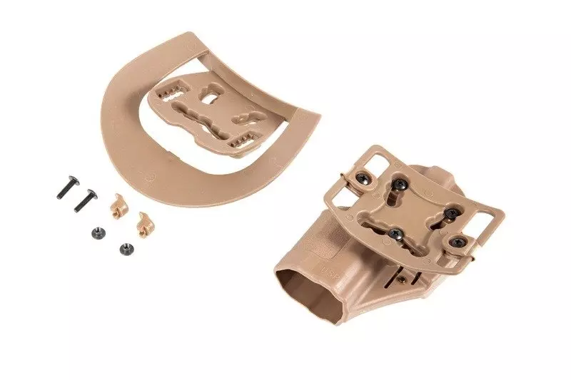 Polímero funda CQC para réplicas tipo HK USP Compact - Dark Earth