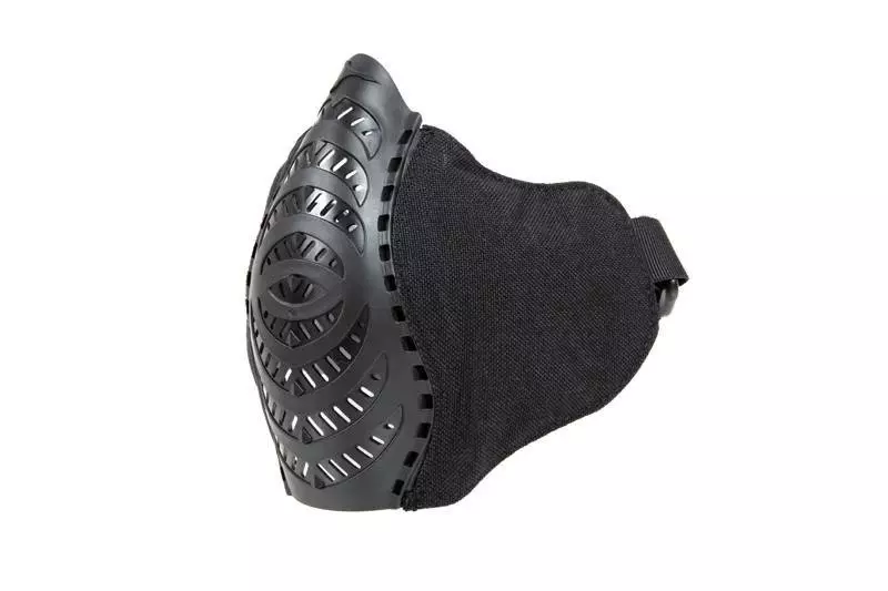 Maska Half Face - czarna