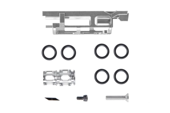 Modul BlowBack LA Capa Customs 7075 TURBO pro airsoftové zbraně TM Hi-Capa Silver