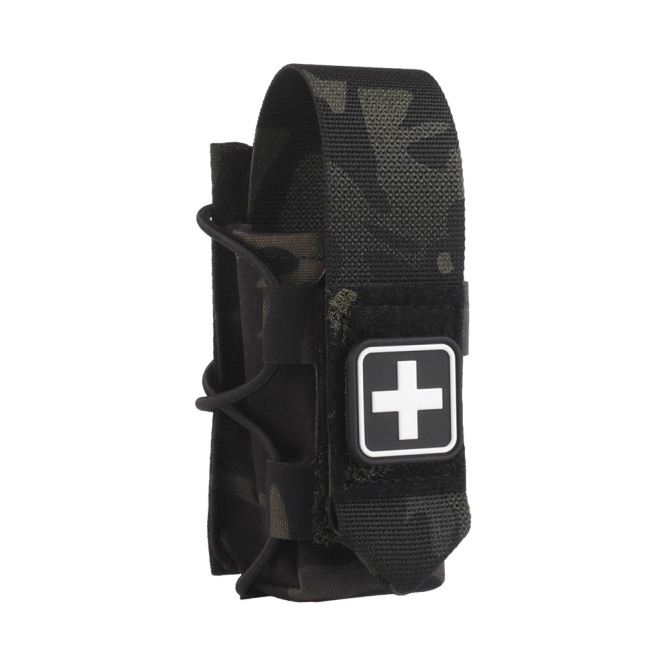 Wosport BP-137 MC Black tactical stasis pouch