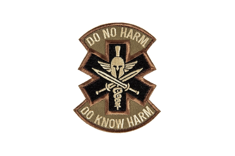 Naszywka Do No Harm (Spartan) - Forest