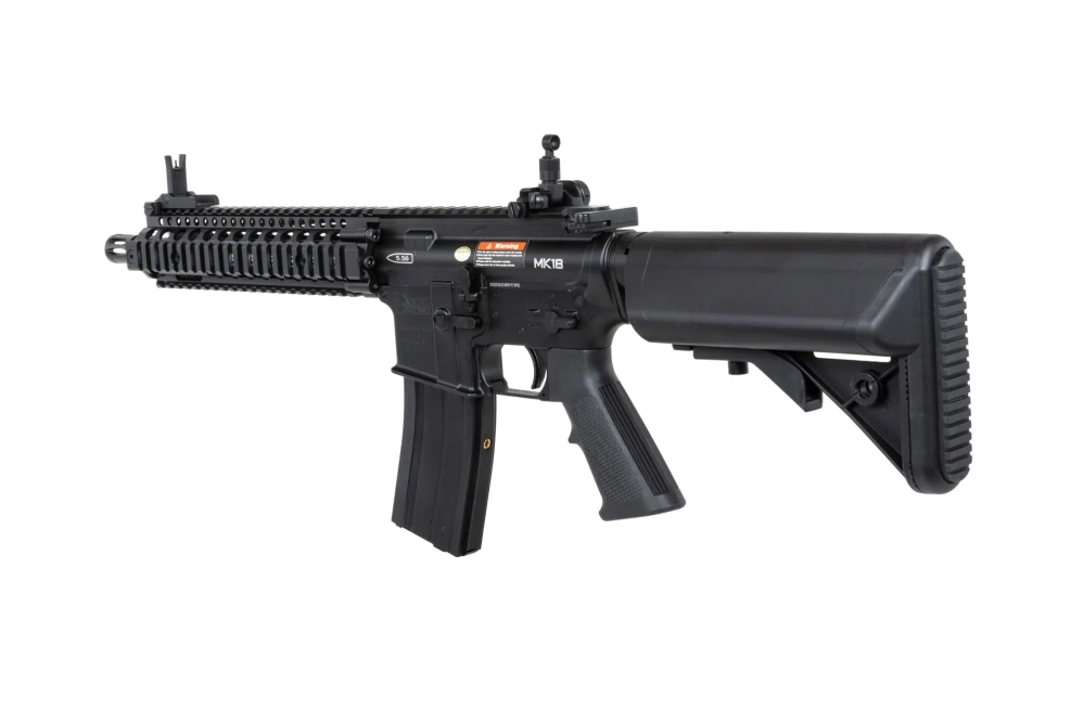 Golden Eagle Daniel Defense MK18 MC6593M GBB ASG Karabijn Zwart