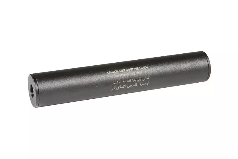"Stay 100 meters back" Covert Tactical Standard 35x200mm silencer