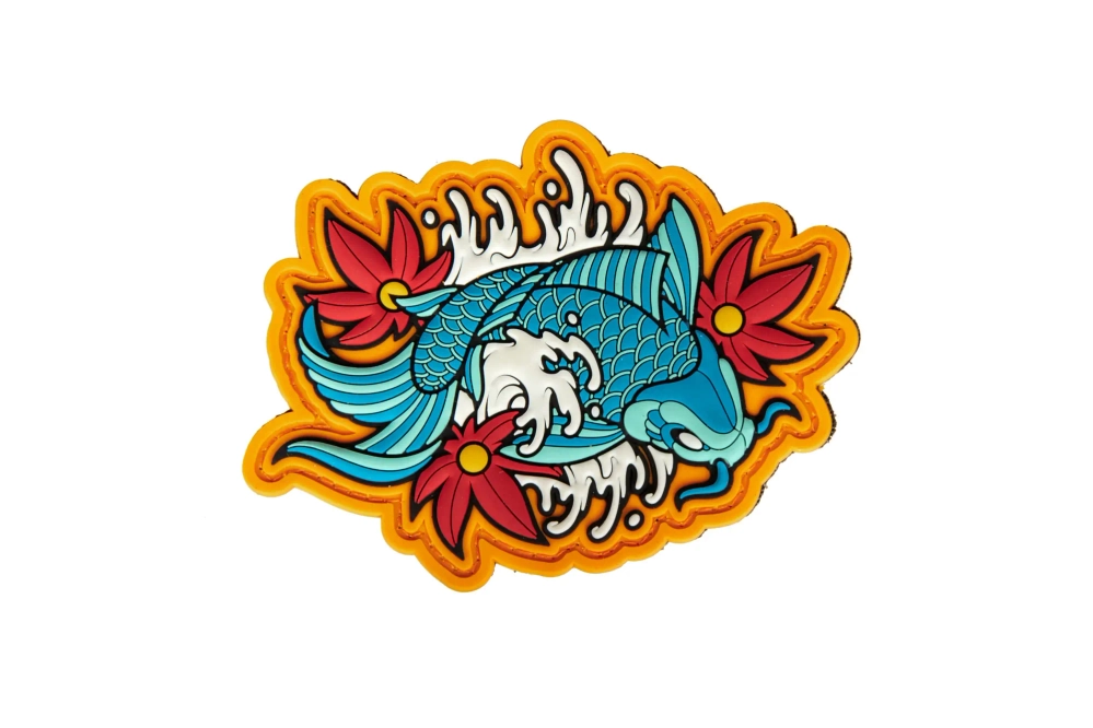 Parche 3D - KOI TATTOO 1 PVC Morale patch AZUL