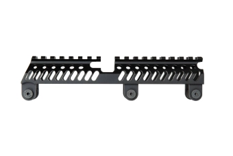 B-31 raíl superior para réplicas de AK - Negro