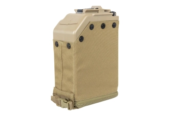 Chargeur en boîte 5000 billes Vega Force Company pour MK48 MOD1 Flat Dark Earth