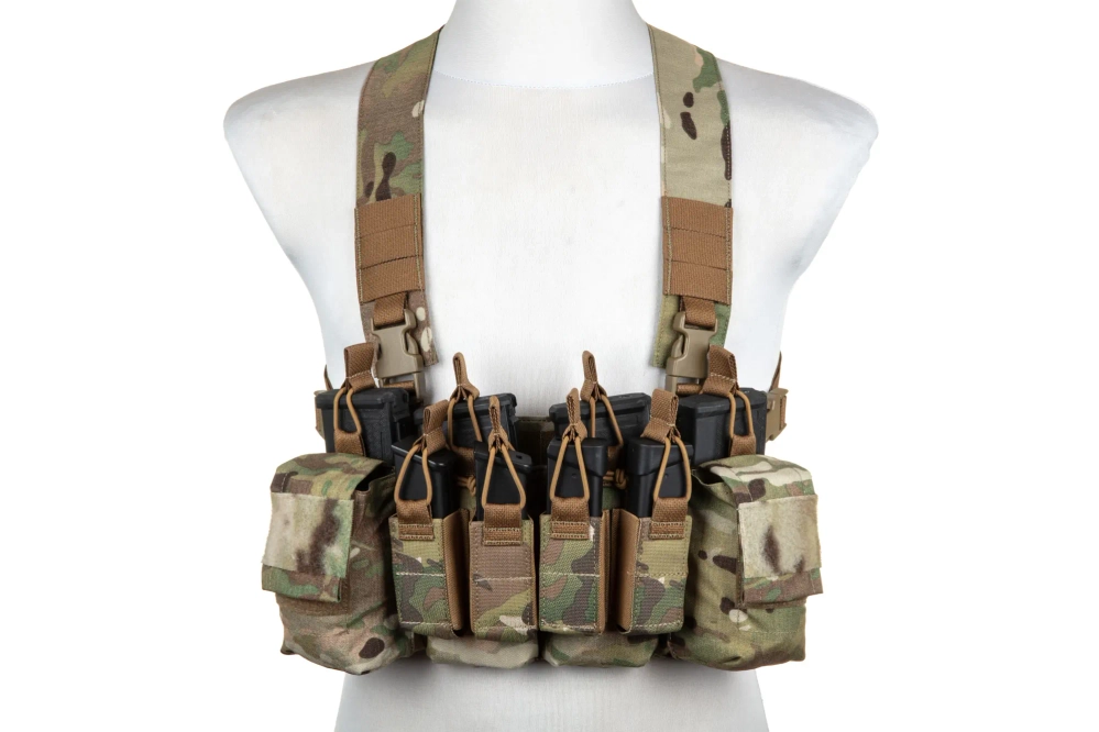 Chest Rig Pew Tactical waistcoat type D3CR-X CR02 MC