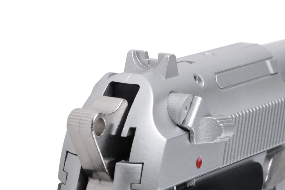 Pistola de airsoft GGH9502S - plata