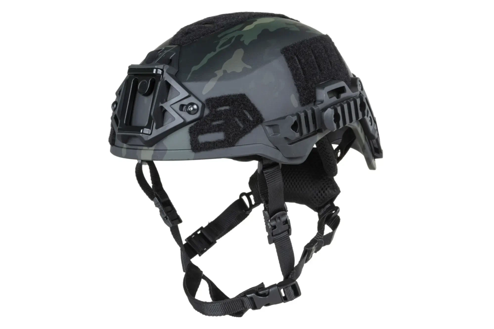 Wosport EX HL-103 MC Zwarte helm replica