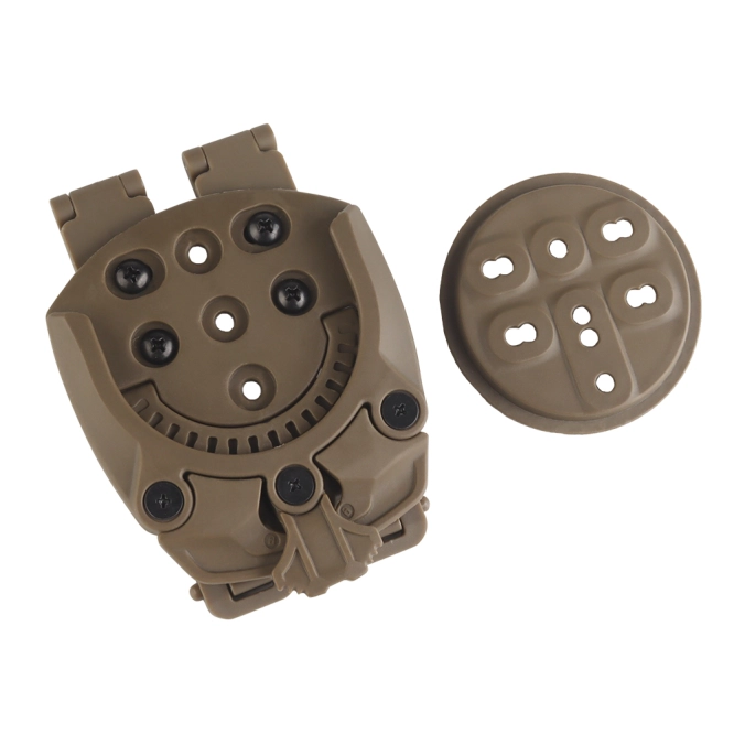 Adaptateur d'holster tactique universel à 360 degrés Wosport GB-ACC-21 Coyote Brown
