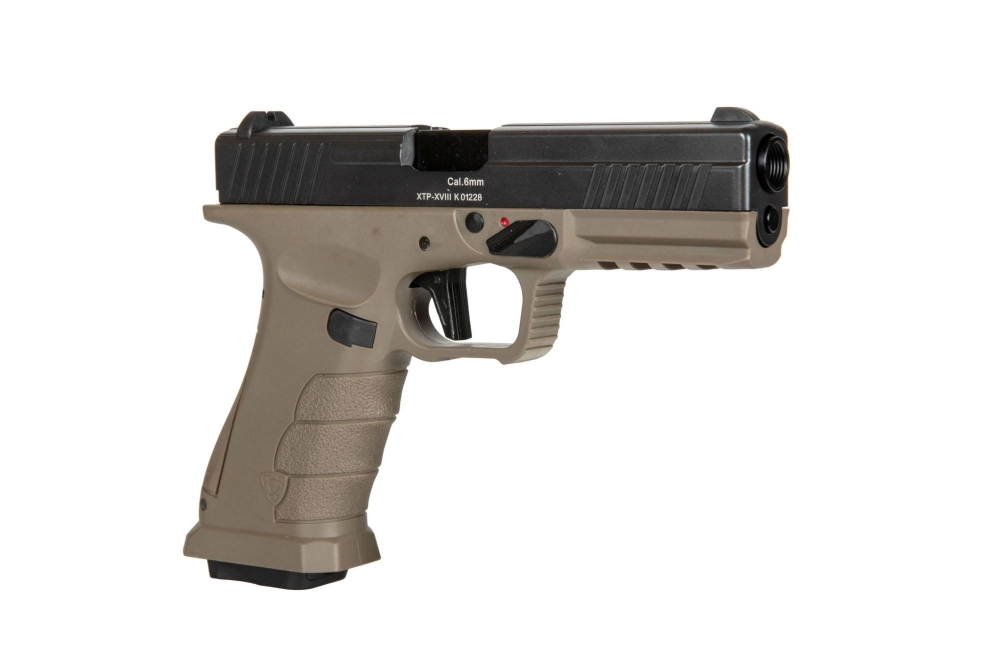 Airsoft pistole XTP.D - Poloviční opálení (CO2)