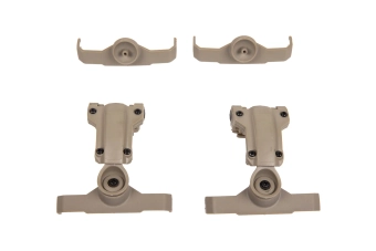 Adaptateur de casque MSA Sordin pour rails Team Wendy (type AMP) - Terre foncée
