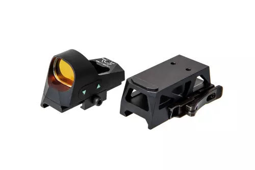 Replika celownika kolimatorowego 1x25 Mini Reflex - czarna