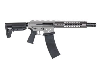 Escopeta Genesis Arms Gen-12 Kestrel ETU Gris airsoft Doble Campana TTI