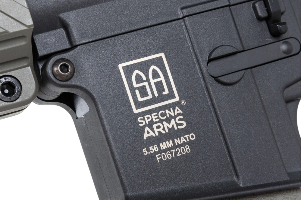 Specna Arms SA-F08 FLEX™ BLDC™ HAL ETU™ Carabina airsoft de oliva Gen. 2