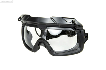 2in1 Tactical Goggles - Black