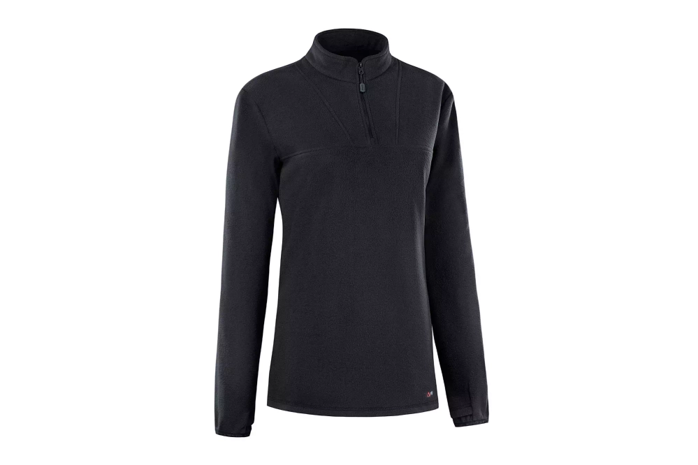 Sweat-shirt Delta Polartec Lady - Noir