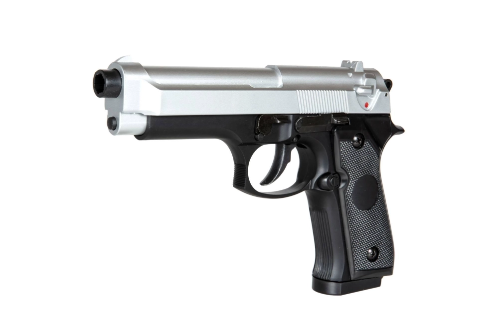 Pistolet airsoft GAH.202 - Noir Argent