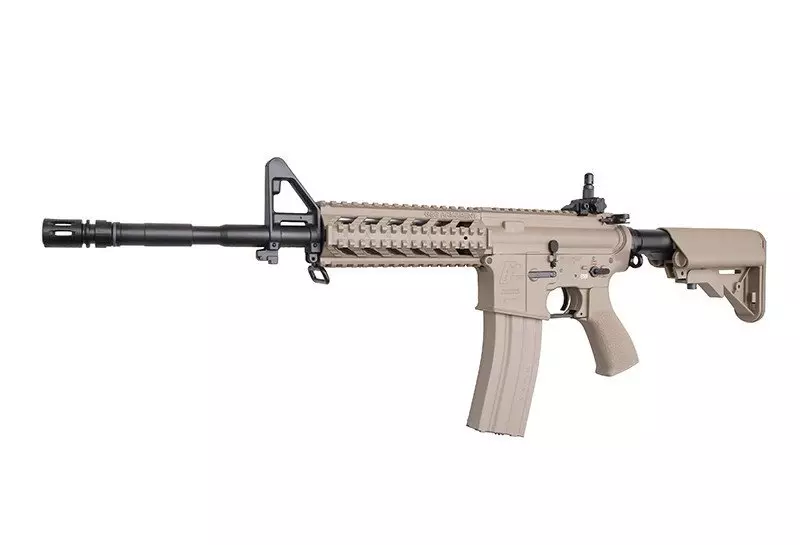 Airsoftová zbraň puškaka GC16 Raider-L - tan