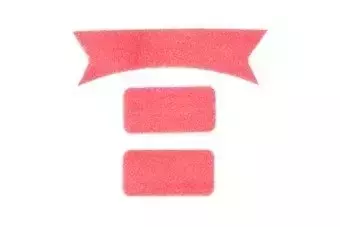 Kit velcro pour casqueFMA Ballistic - rose