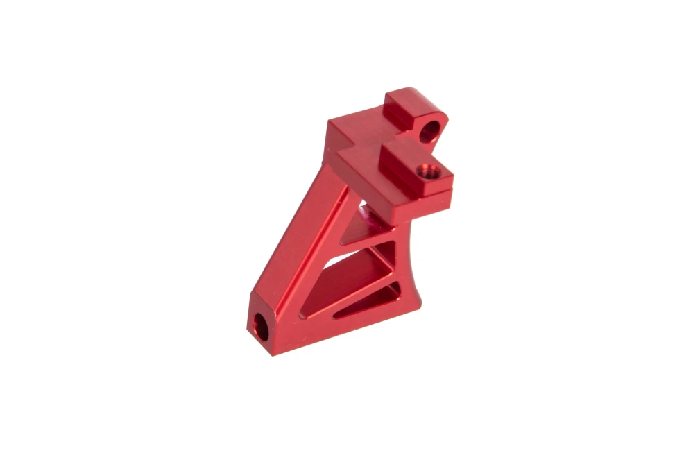 Gatillo de aluminanio CNC para réplicass STORM PC1 Rojo