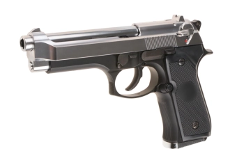 Replika pistole M92F Military Model (stříbrný zámek)