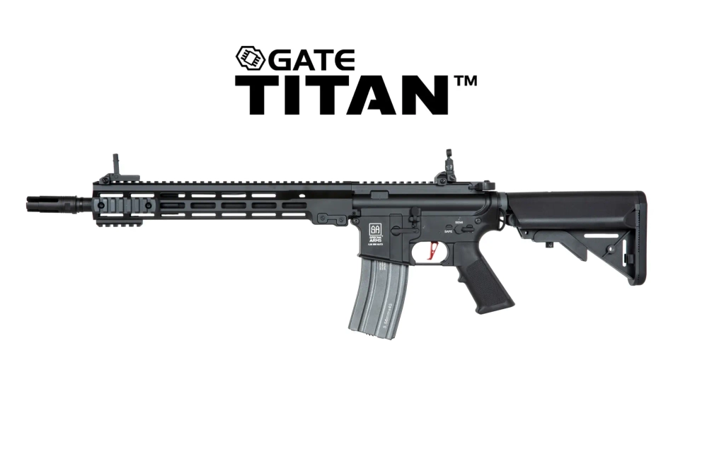 Réplica fusil Specna Arms SA-A34P ONE™ TITAN™ V2 Custom - Negro 