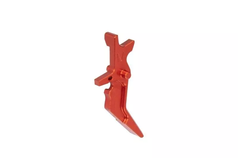 Język spustowy CNC do replik typu M4/M16 (M) - czerwony