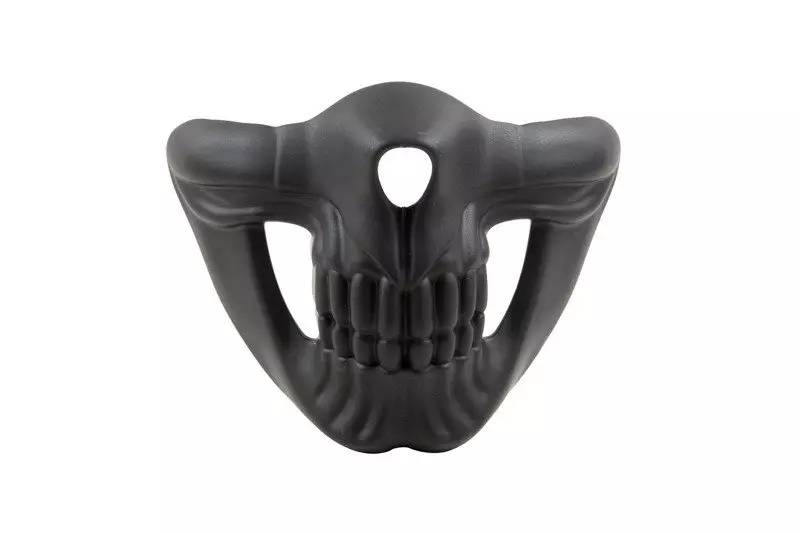 Masque ? t?te de mort - noir