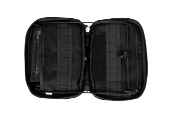 Duża kieszeń administracyjna z mapnikiem - Czarny