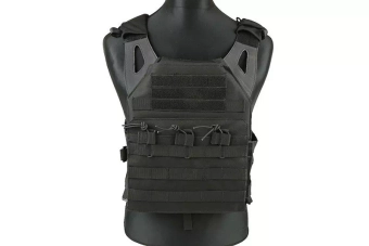 Jump type tactical vest - black