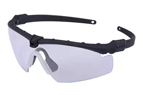 Lunettes tactiques - Noir/Transparent