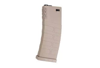 Zásobník mid-cap 120 kuliček pro zbraní typ M4/M16 - tan