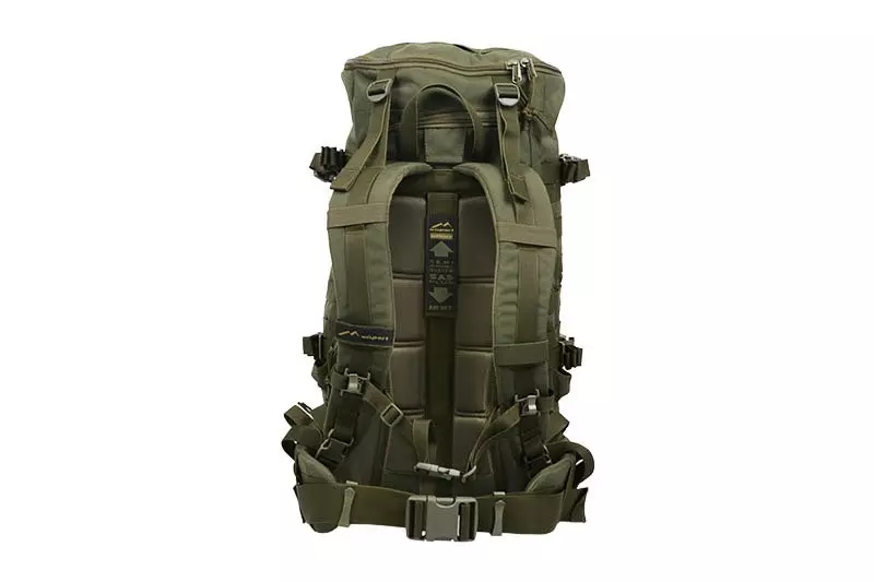ZipperFox 40l Backpack- Olive Green