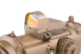 Dalekohled 4x32E s mini kolimátorem - FDE