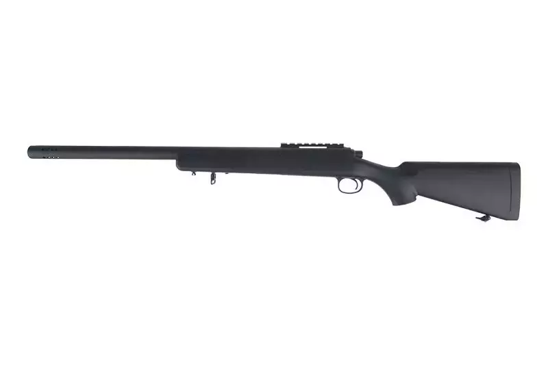 Fusil de airsoft rifle de francotirador SW-10K - negro