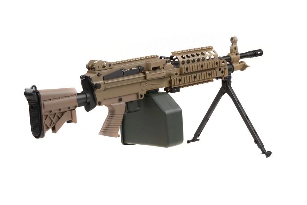 Replika karabinu maszynowego H.M.G. MK46 - tan