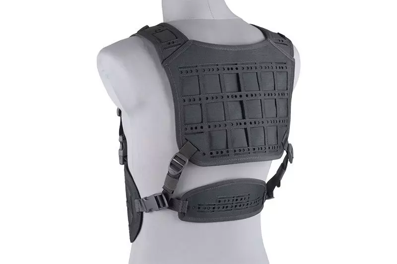 Dynamic Laser-Cut Tactical Vest - Primal Grey