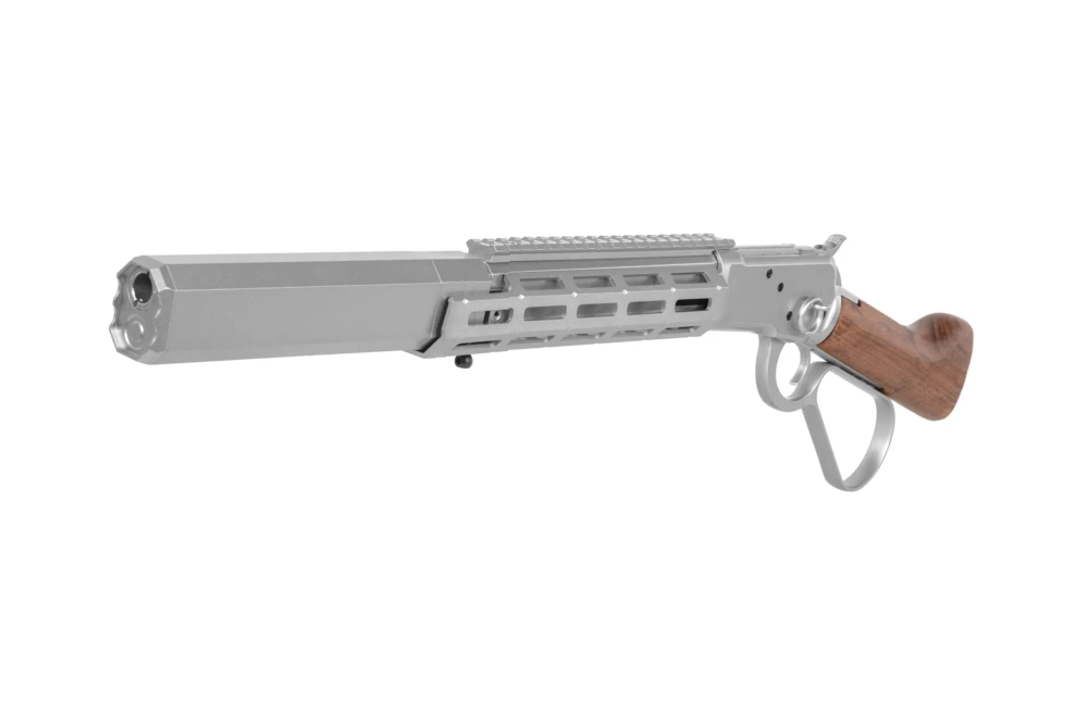Rifle replica 1873RS (Real Wood) - silver