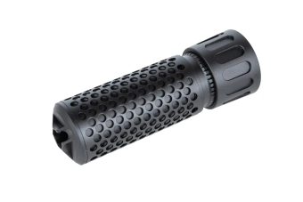 CQB 5KU replica QD sound suppressor kit with replica QD flame suppressor Black
