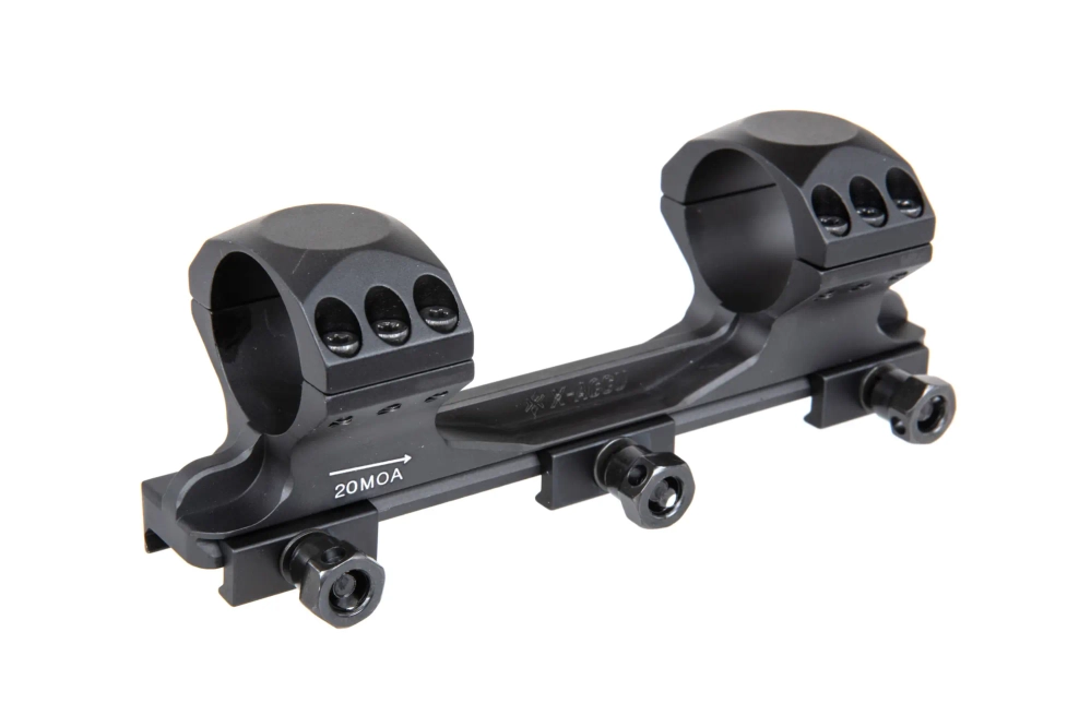 Jednoczęściowy wysoki montaż 30mm Vector Optics na szynę Picatinny X-ACCU 20 MOA