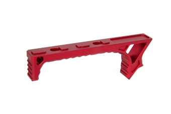 Angled Hand Stop Grip for Keymod Rail, Red