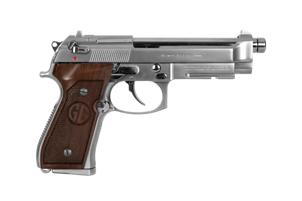 GPM92 GP2 réplicas de pistola de edición liminatada - plata