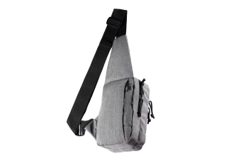 Tactical Bag Shoulder Chest Pack with Sling - Melange Grey